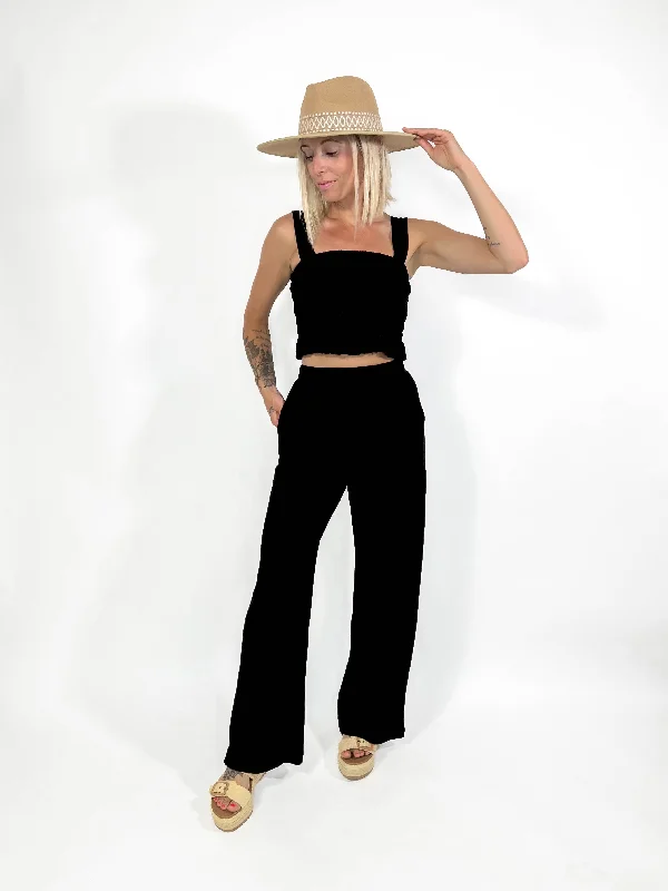 Playa 2PC Set- BLACK-FINAL SALE