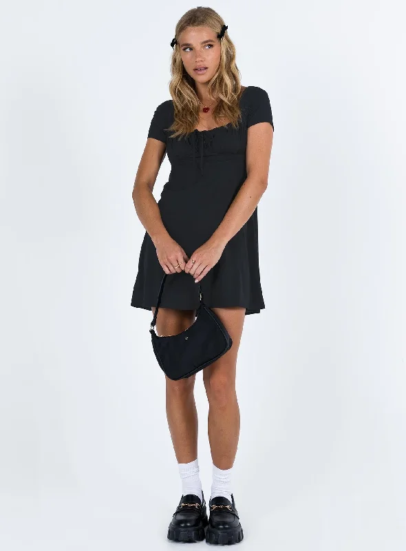 Glenore Mini Dress Black