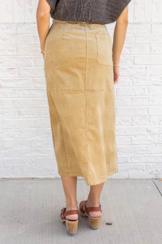 KATHY CORDUROY SKIRT