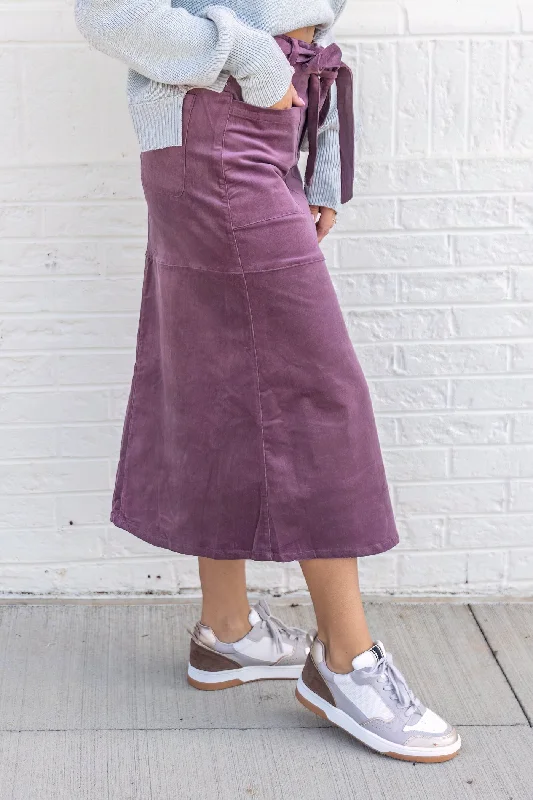 KATHY CORDUROY SKIRT