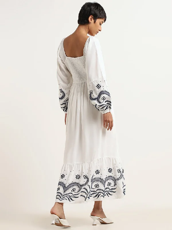 LOV White Maxi Dress