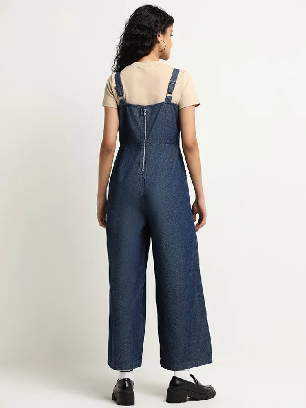 Nuon Blue Denim Jumpsuit