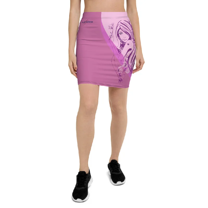 Pencil Skirt - Side Heart